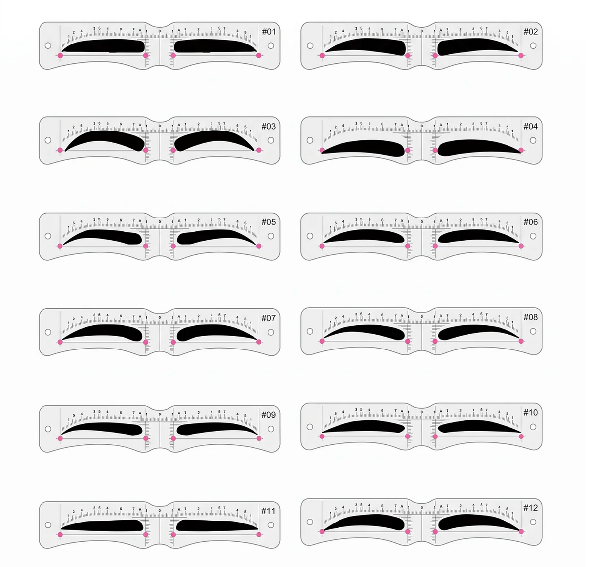 BrowEye™ Brow Stamp Stencil Kit