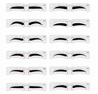 BrowEye™ Brow Stamp Stencil Kit