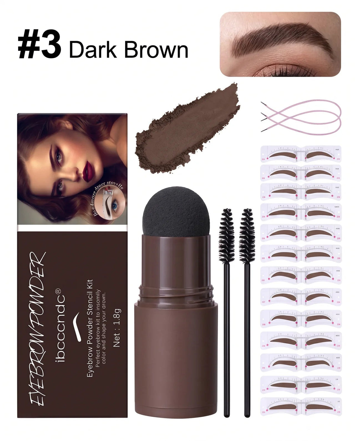 BrowEye™ Brow Stamp Stencil Kit