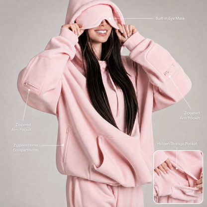 Nuvellie™ Mode Travel Hoodie