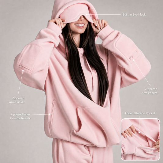 Nuvellie™ Mode Travel Hoodie